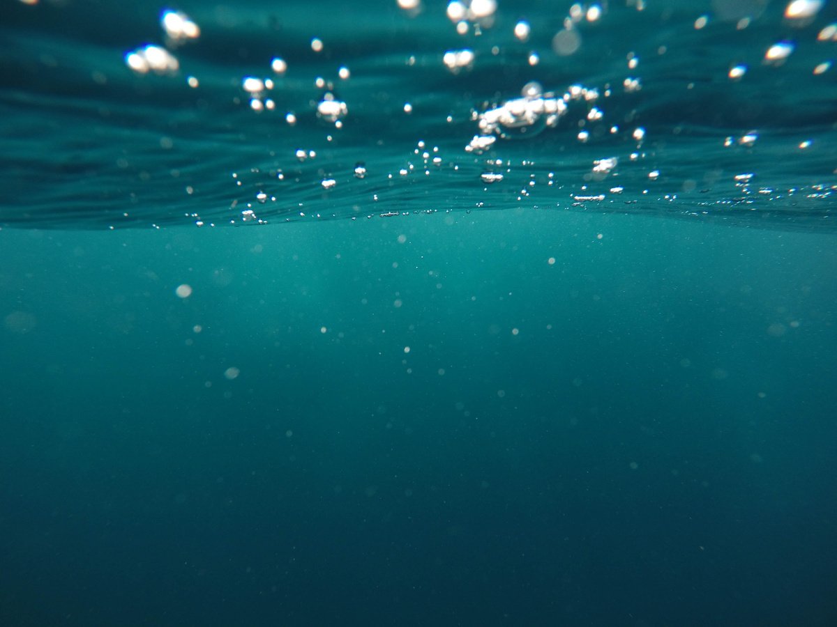 Ocean Underwater Bubbles