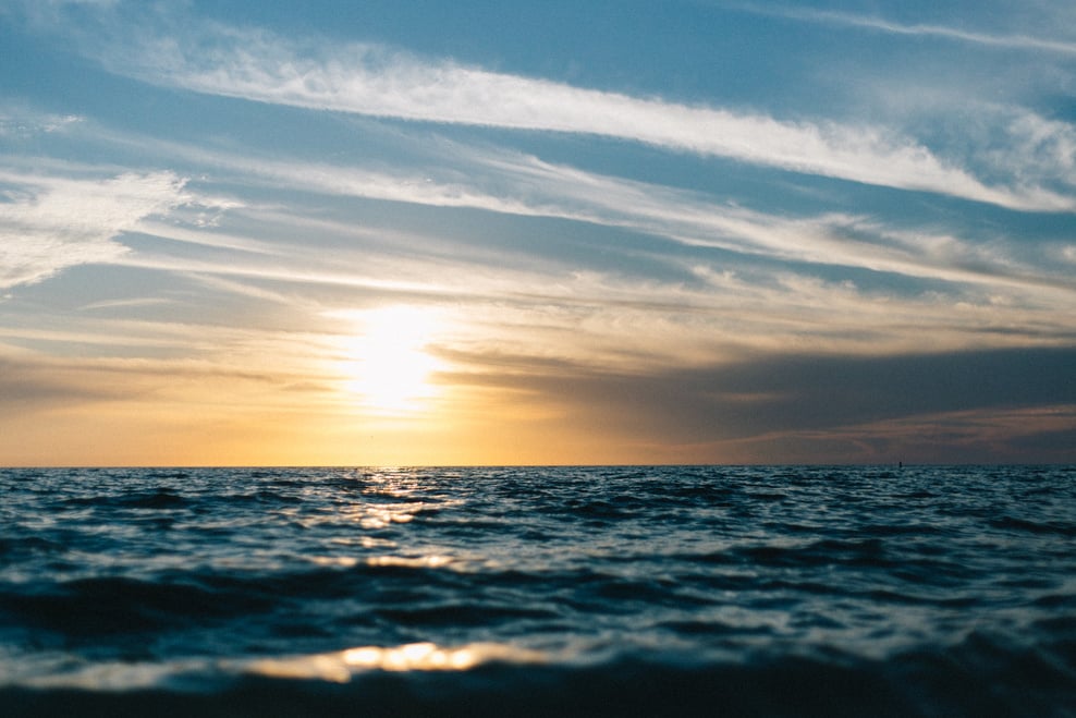 Ocean during Sunset