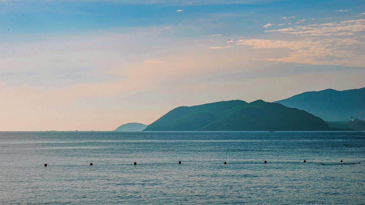 Scenic View of Mountains Near the Ocean